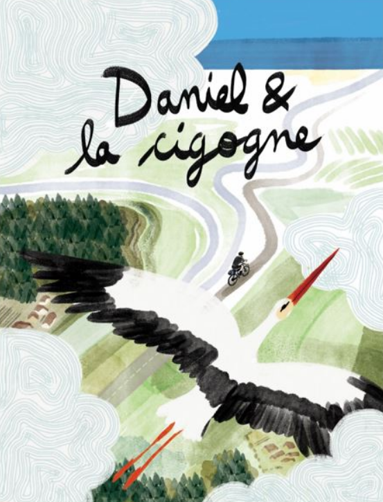 Daniel et la cigogne est un projet fou mais valeureux mettant en scène un cycliste et une cigogne dans sa migration